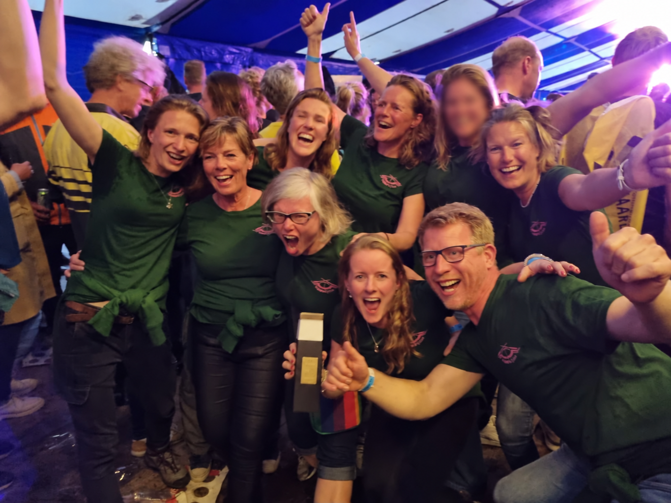 Team (G)Leuve op het podium, HT-Race 2024